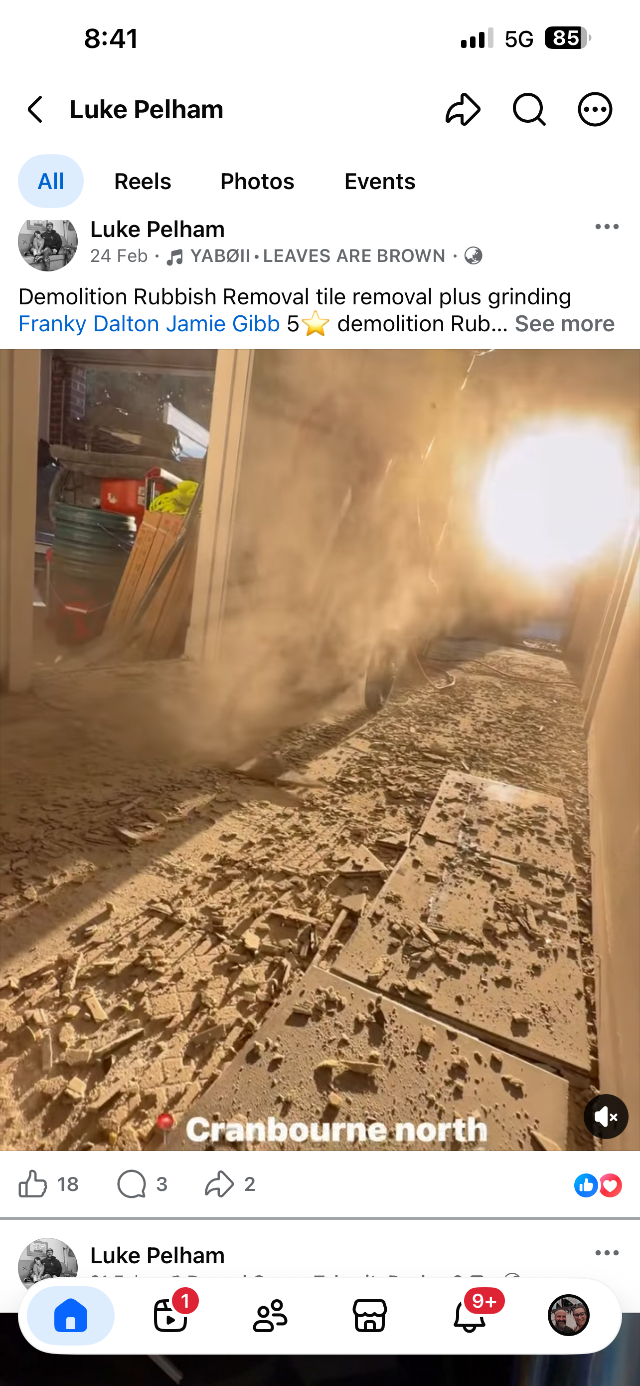 Interior strip-out project by F&L